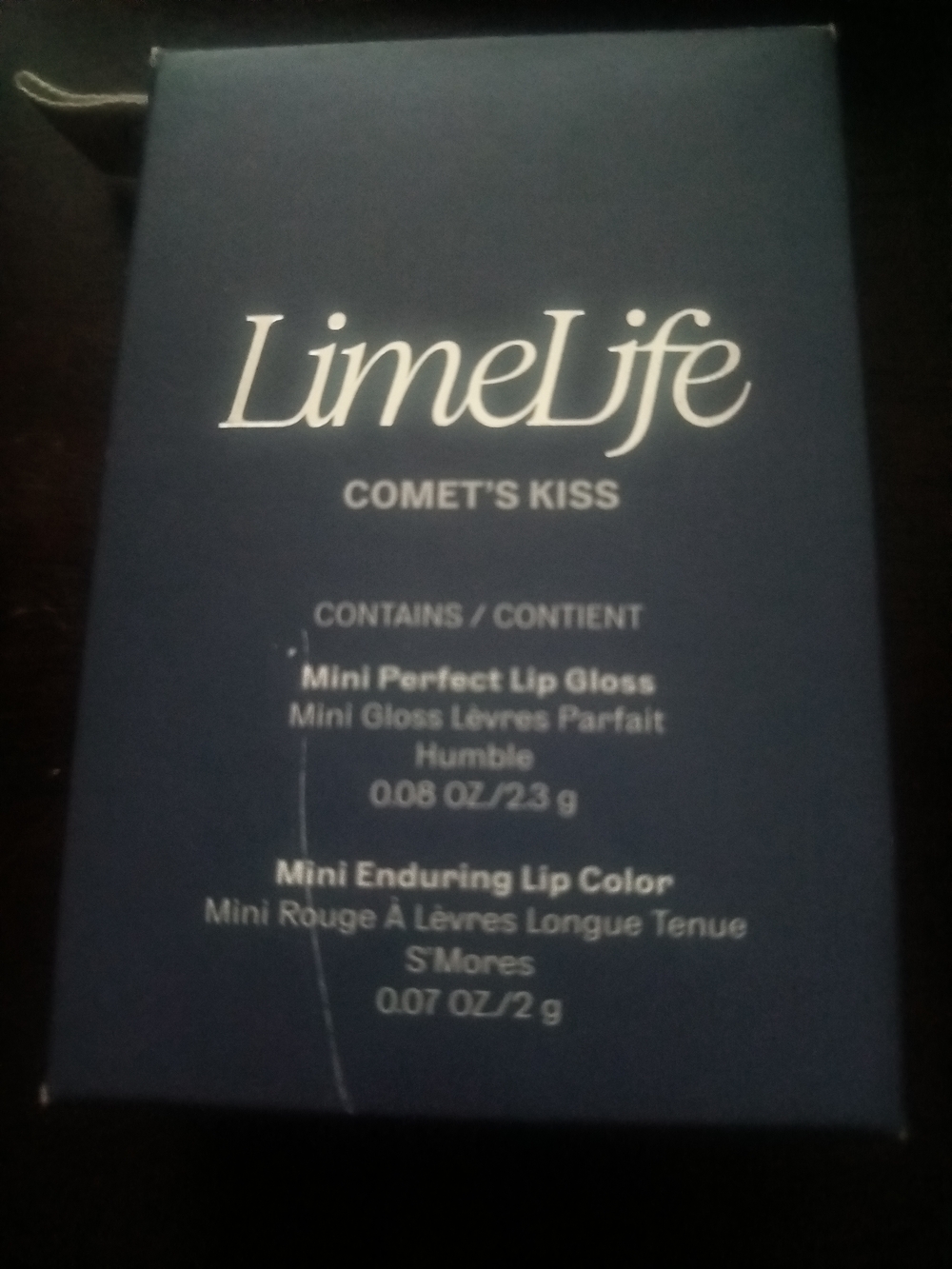 LimeLife Comet's Kiss Mini Lip Gloss & Lip Color Duo - Blue Packaging - Picture 3 of 3